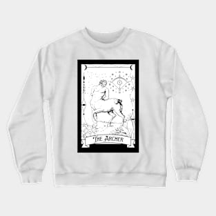 Centaur Tarot Card Crewneck Sweatshirt